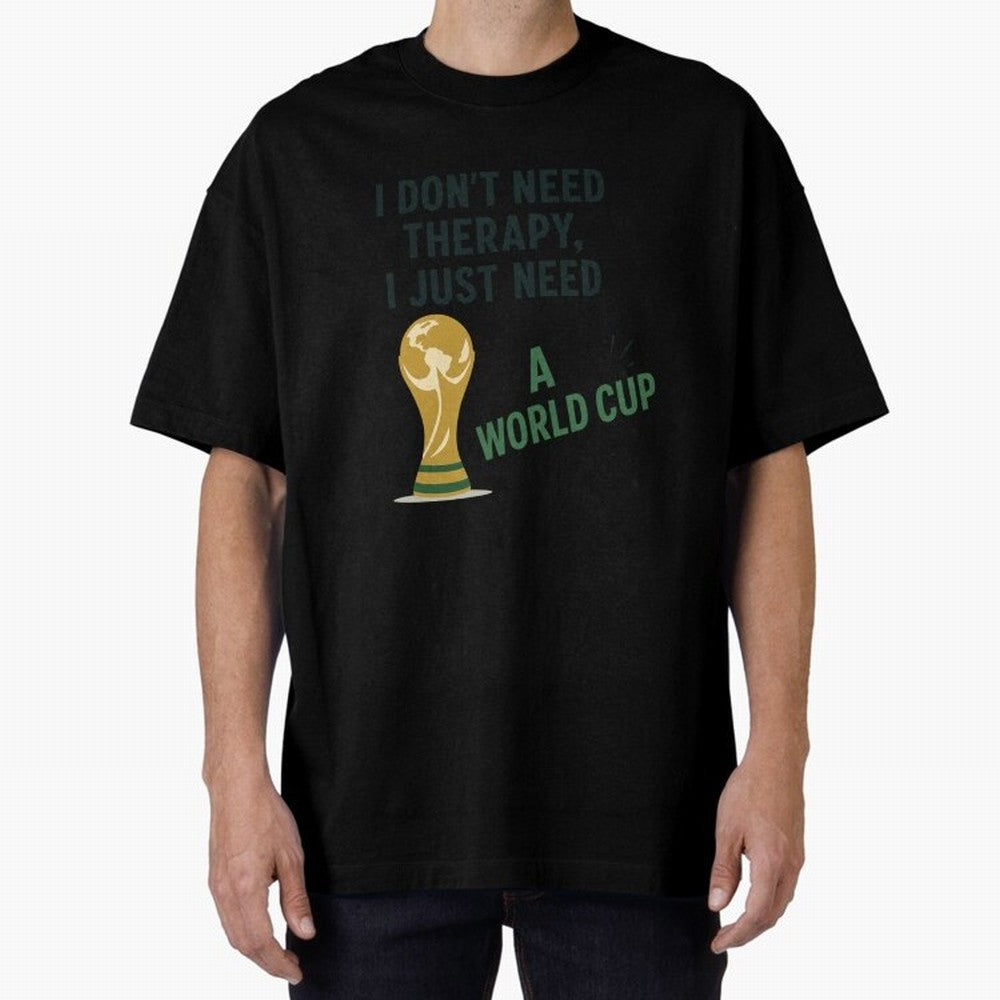 Pixel Art World Cup Trophy Retro 16 Bit Video Game Football Oversized T-Shirt Stand Out with Spirit from Global Football Passion for FIFA World Cup 2026, Inspired by Haaland, Brazil, Match Day Excitement, Supporter Culture, Golden Goals and Global