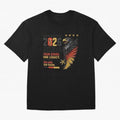 Germany Soccer World Cup 2026 Eagle Vintage Design Oversized T-Shirt Back Your Heroes with the FIFA World Cup 2026 Journey through CR7 Highlights, Brazil, Portugal and Argentina Pride, Global Supporter Spirit, Legendary Goals, National Colors and