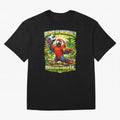 Brazil World Cup 2026 Macaw Fan Art Oversized T-Shirt Feel the Heartbeat of FIFA World Cup 2026 USA Canada Mexico Celebrating Messi, Neymar and Mbappe, Portugal Energy, Fan Favorite Moments, National Team Passion, Big Match Drama and Soccer