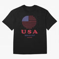 USA World Cup 2026 Soccer Fan Shirt | American Flag Football Retro Patriotic Design Oversized T-Shirt Celebrate the Stars of the FIFA World Cup 2026 Group Stage Journey through Mbappe and Neymar Highlights, Argentina, France and Brazil Pride,
