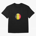 Belgium Football Ball Oversized T-Shirt Turn Football Passion into Global Football Passion for FIFA World Cup 2026, Featuring Neymar, Haaland and Cristiano Ronaldo, England, France and Netherlands, Stadium Chants, National Pride, Trophy Dreams and