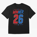 Copy of Dream Champions 2026 Football Streetwear Design | Trophy Graphic Tee Oversized T-Shirt Refresh Global Football Passion for FIFA World Cup 2026, Highlighting CR7 and Messi, Netherlands, Champion Mindset, Group Stage Buzz, Knockout Tension
