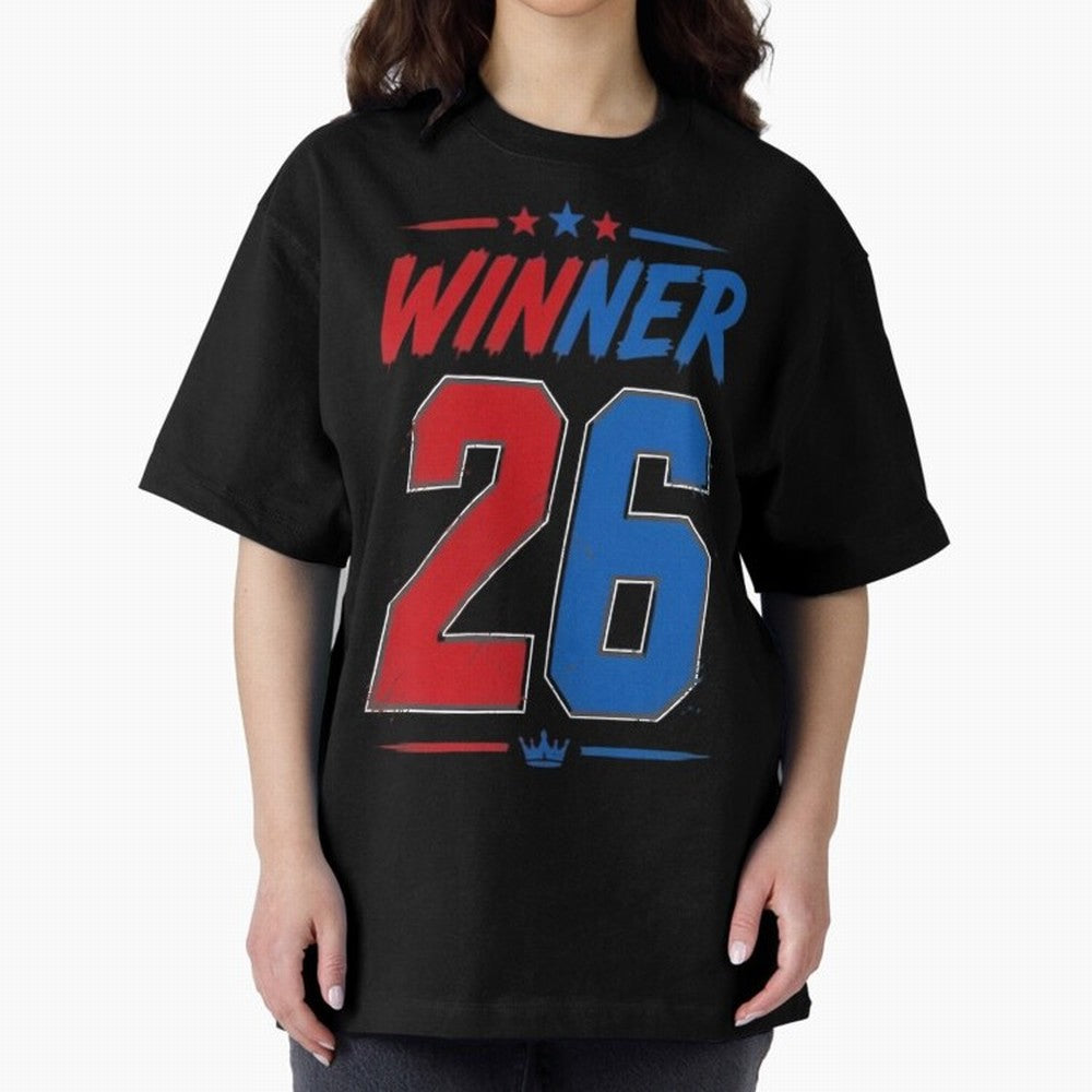 Copy of Dream Champions 2026 Football Streetwear Design | Trophy Graphic Tee Oversized T-Shirt Refresh Global Football Passion for FIFA World Cup 2026, Highlighting CR7 and Messi, Netherlands, Champion Mindset, Group Stage Buzz, Knockout Tension