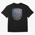 United States Great Seal - American Pride Oversized T-Shirt Experience Global Football Passion for FIFA World Cup 2026 Group Stage, Built around Haaland and Mbappe, Portugal, Championship Spirit, Famous Goals, Roaring Crowds and International