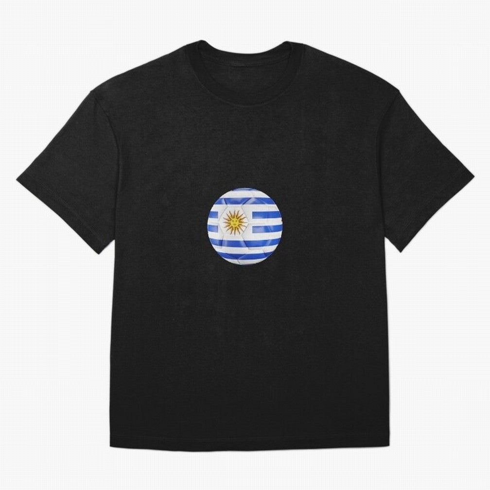 Uruguay Football Oversized T-Shirt Discover FIFA World Cup 2026 Centered on Neymar, Brazil Energy, Match Day Excitement, Supporter Culture, Golden Goals and Global Football Passion; Perfect for Supporters Who Want Bold Football Energy, Global Pride