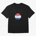 Netherlands Oversized T-Shirt Follow the Road to FIFA World Cup 2026 USA Canada Mexico Highlighting Haaland, France Energy, Stadium Memories, Football Loyalty, International Chants and Championship Tradition; Ideal for Fans Who Follow Messi,