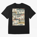 World Travel Ticket Aesthetic Collage Global City Vibes Oversized T-Shirt Bring Stadium Energy to Global Football Passion for FIFA World Cup 2026, Featuring Messi, Neymar and Mbappe, Brazil, Classic Soccer Heritage, Championship Pressure, Fan