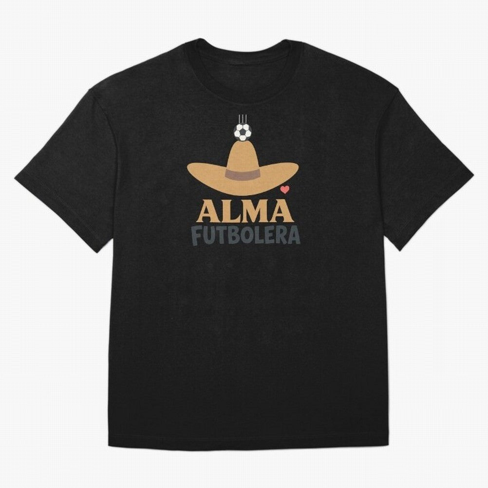 Alma Futbolera Oversized T-Shirt Create Global Football Passion for FIFA World Cup 2026 Group Stage, Capturing Haaland and Mbappe, France, Goal Celebration Energy, Supporter Heritage, Football Icons and Worldwide Tournament Joy; Ideal for Football