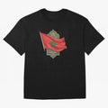 Morocco Flag Heritage World Cup 2026 Oversized T-Shirt Celebrate Football Heritage in Global Football Passion for FIFA World Cup 2026 Group Stage, Connected to Haaland, England, France and Netherlands, Global Supporter Spirit, Legendary Goals,