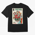 Portugal 2026 ¨C In Search of Glory Oversized T-Shirt Show Fan Pride Across Match Day Hype around FIFA World Cup 2026, Neymar, England, France and Netherlands, Champion Mindset, Group Stage Buzz, Knockout Tension and Passionate Fan Culture; Made