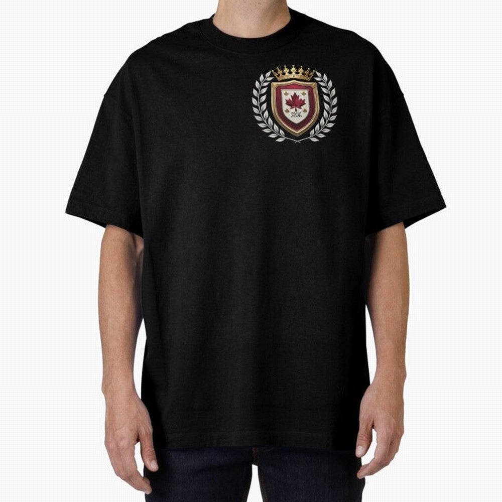 Canada World Cup 2026 Oversized T-Shirt Show Championship Spirit for FIFA World Cup 2026 USA Canada Mexico Inspired by Messi, Argentina Energy, Match Day Excitement, Supporter Culture, Golden Goals and Global Football Passion; Made for Die Hard
