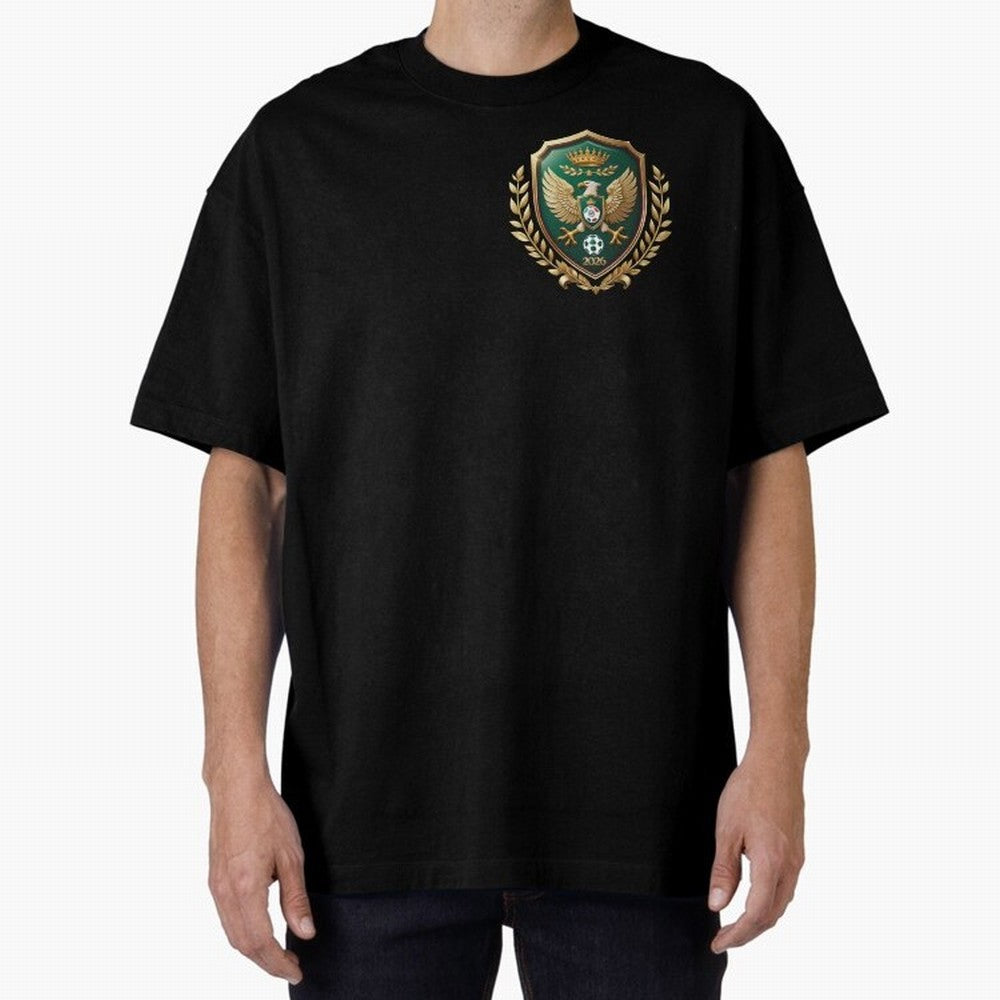 Mexico World Cup 2026 Oversized T-Shirt Bring Retro Soccer Energy to FIFA World Cup 2026 Group Stage Centered on Haaland and Mbappe, Argentina Energy, Classic Soccer Heritage, Championship Pressure, Fan Loyalty and International Pride; Ideal for
