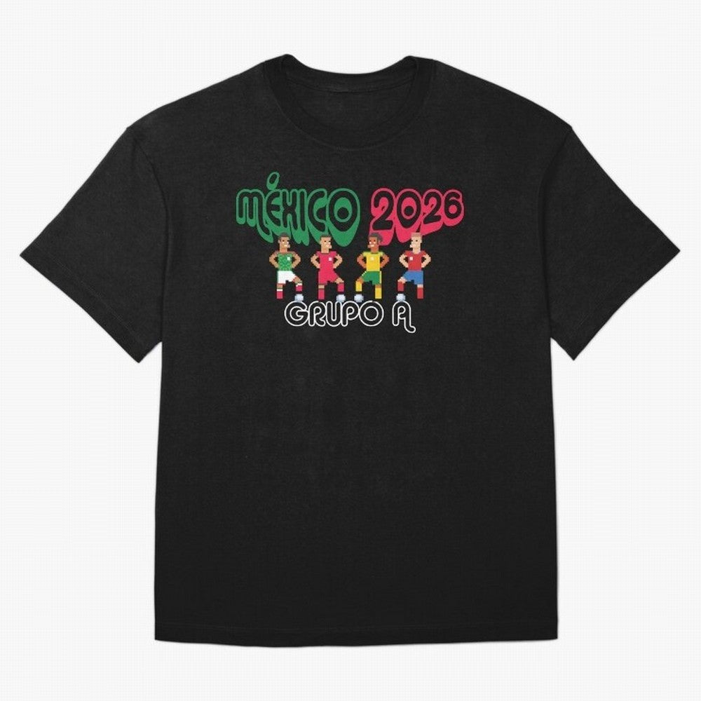 Mexico 2026 Group A Oversized T-Shirt Show Match Day Excitement for the FIFA World Cup 2026 USA Canada Mexico Journey through Haaland and Mbappe Highlights, France Pride, Championship Spirit, Famous Goals, Roaring Crowds and International Football