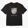North America United Soccer 2026 Vintage Crest Oversized T-Shirt Celebrate Global Passion for FIFA World Cup 2026 USA Canada Mexico Highlighting Haaland, England and Germany Energy, Soccer Culture, Superstar Moments, National Team Dreams and