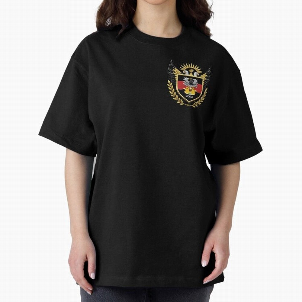 Germany World Cup 2026 Oversized T-Shirt Make Every Match About FIFA World Cup 2026 Filled with CR7 and Messi, Argentina and Brazil Energy, Stadium Chants, National Pride, Trophy Dreams and Unforgettable Football Memories; Ideal for Football Dads,