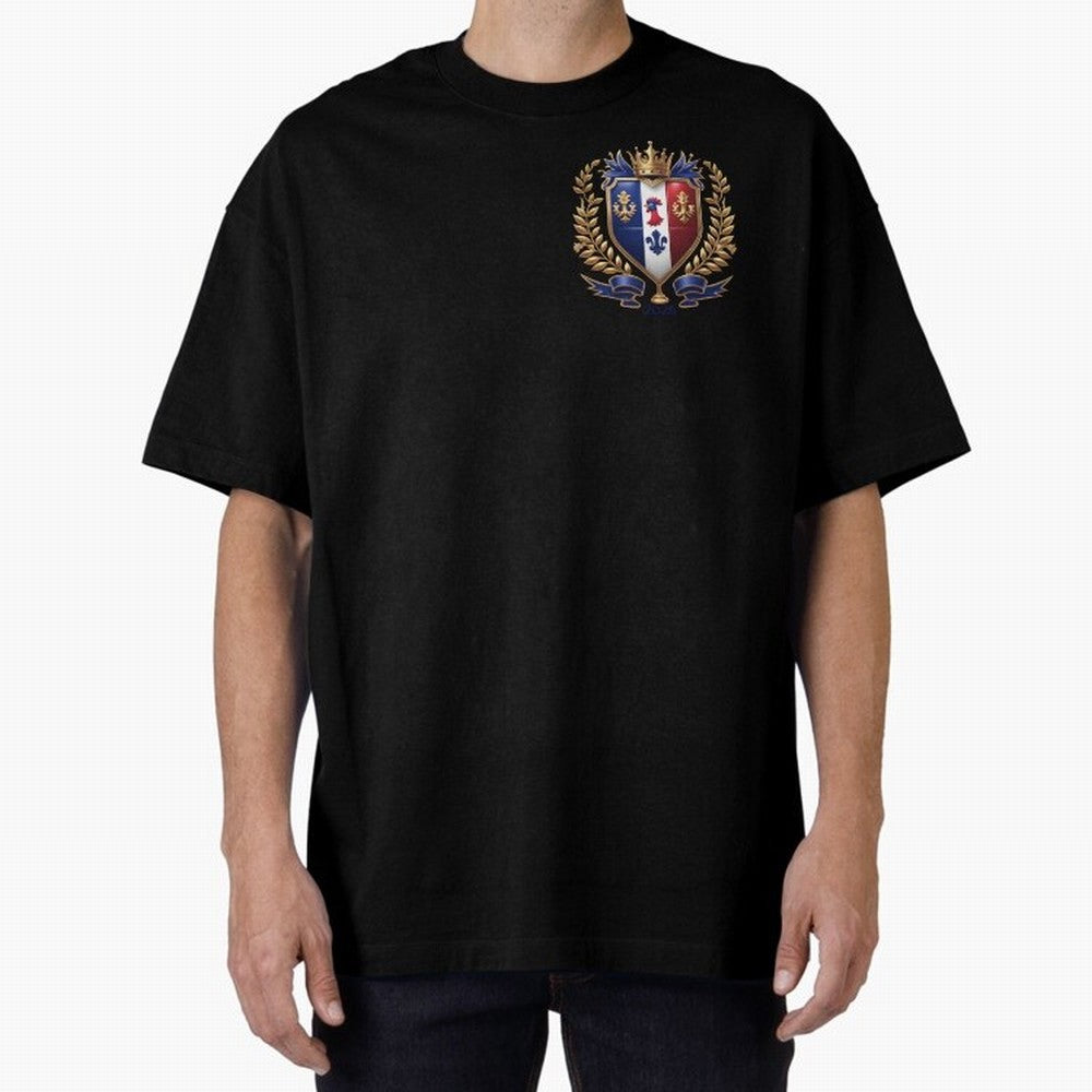 France World Cup 2026 Oversized T-Shirt Join the Global Buzz around Match Day Hype around FIFA World Cup 2026, Mbappe, England, France and Netherlands, Retro Football Energy, Iconic Rivalries, Trophy Chase Drama and Stadium Atmosphere; Ideal for