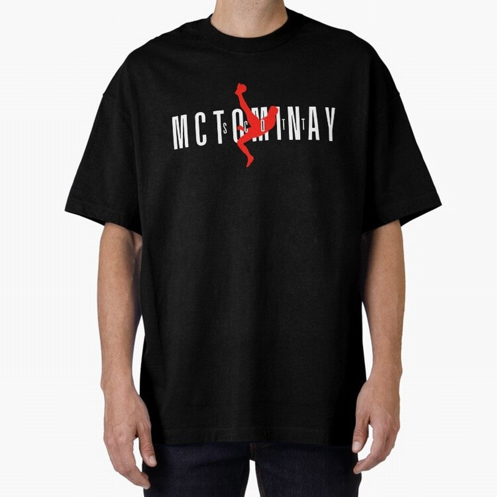 Scott McTominay - Scotland World Cup 2026 Oversized T-Shirt Relive Global Football Passion for FIFA World Cup 2026 USA Canada Mexico, Celebrating Haaland, England, Game Day Rituals, Football Legends, Country Pride and the Road to the Final; Perfect