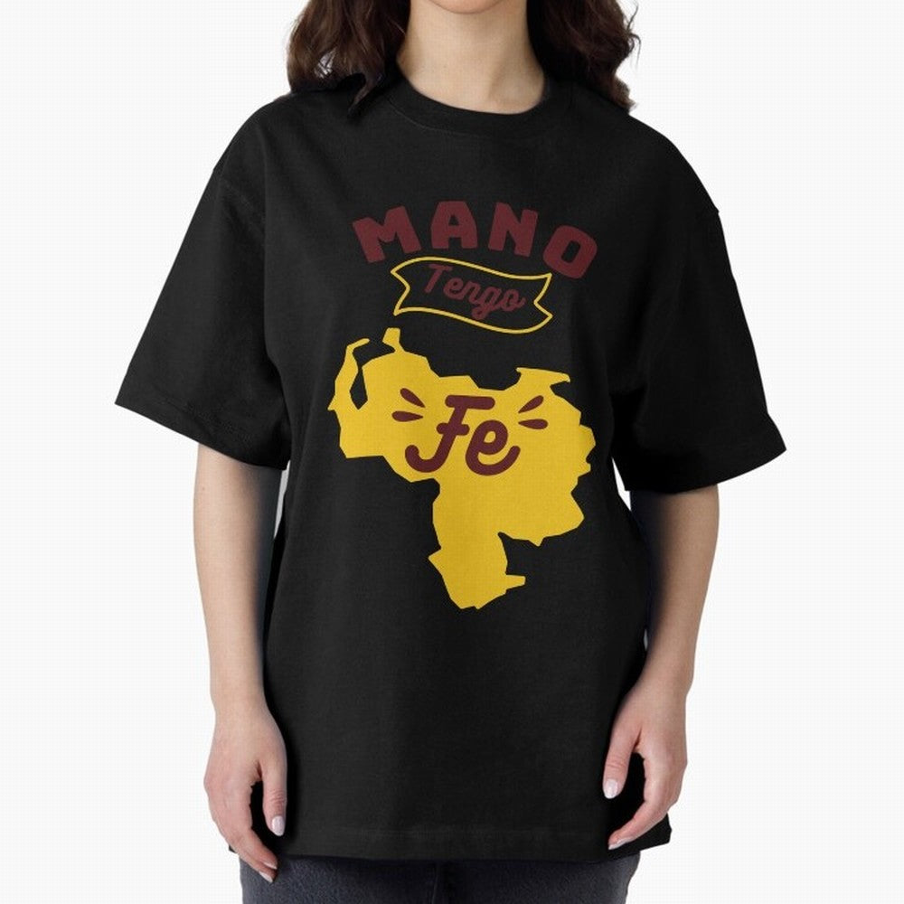 HAND I HAVE FAITH Oversized T-Shirt Capture Stadium Memories from FIFA World Cup 2026 Spirit, Featuring France, Cristiano Ronaldo, Haaland and CR7, Stadium Chants, National Pride, Trophy Dreams and Unforgettable Football Memories; Ideal for