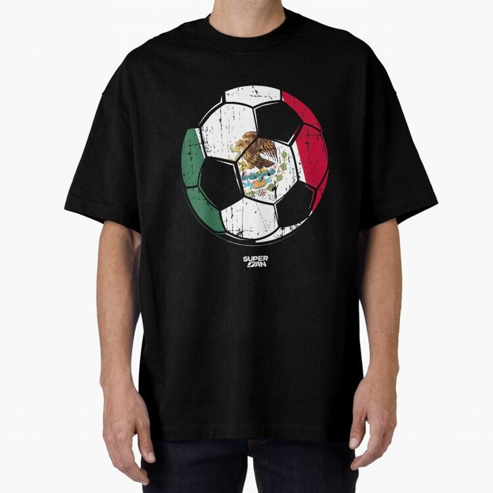 2026 Mexico Soccer Fan World Cup Oversized T-Shirt Show Your Tournament Heart for FIFA World Cup 2026 Group Stage Spirit, Made for Germany, Mbappe, Stadium Chants, National Pride, Trophy Dreams and Unforgettable Football Memories; Ideal for Fans