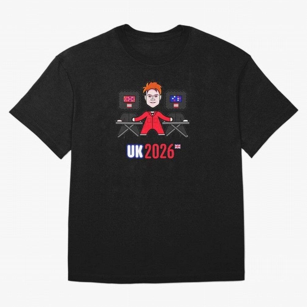 United Kingdom 2026 Oversized T-Shirt Feel the Roar of FIFA World Cup 2026 Group Stage Made for Cristiano Ronaldo, France and Portugal Energy, Vintage Soccer Flavor, Modern Football Stars, National Flags and Final Night Emotion; Created for Match