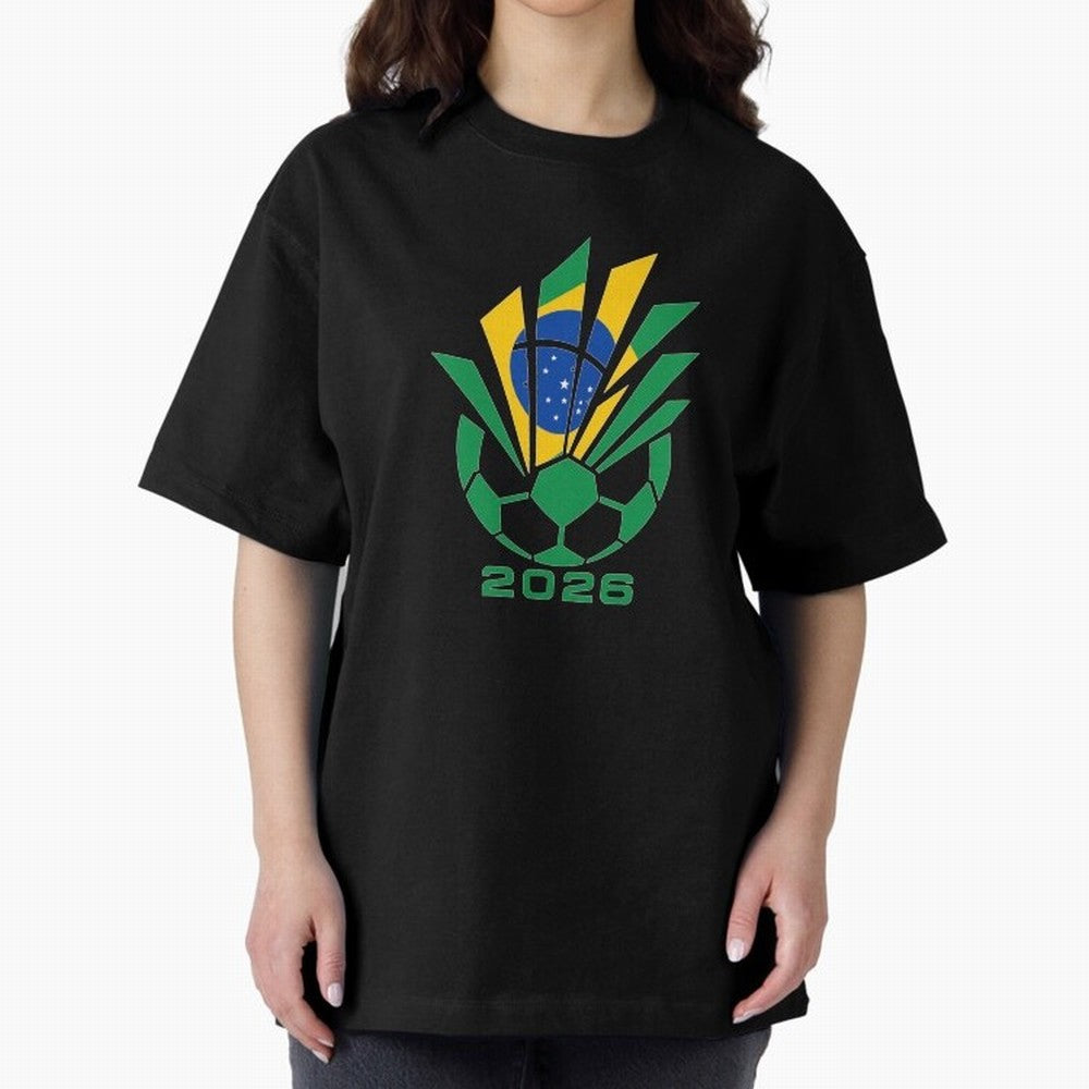 Mexican Soccer 2026 Flag Burst Emblem Oversized T-Shirt Build FIFA World Cup 2026 USA Canada Mexico Spirit, Highlighting Spain and Netherlands, CR7, Match Day Excitement, Supporter Culture, Golden Goals and Global Football Passion; Created for