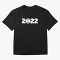 Argentina 2022 World Champions Three Stars Oversized T-Shirt Support the Legends of FIFA World Cup 2026 Group Stage for Fans of Messi and Germany, Bringing Vintage Soccer Flavor, Modern Football Stars, National Flags and Final Night Emotion;