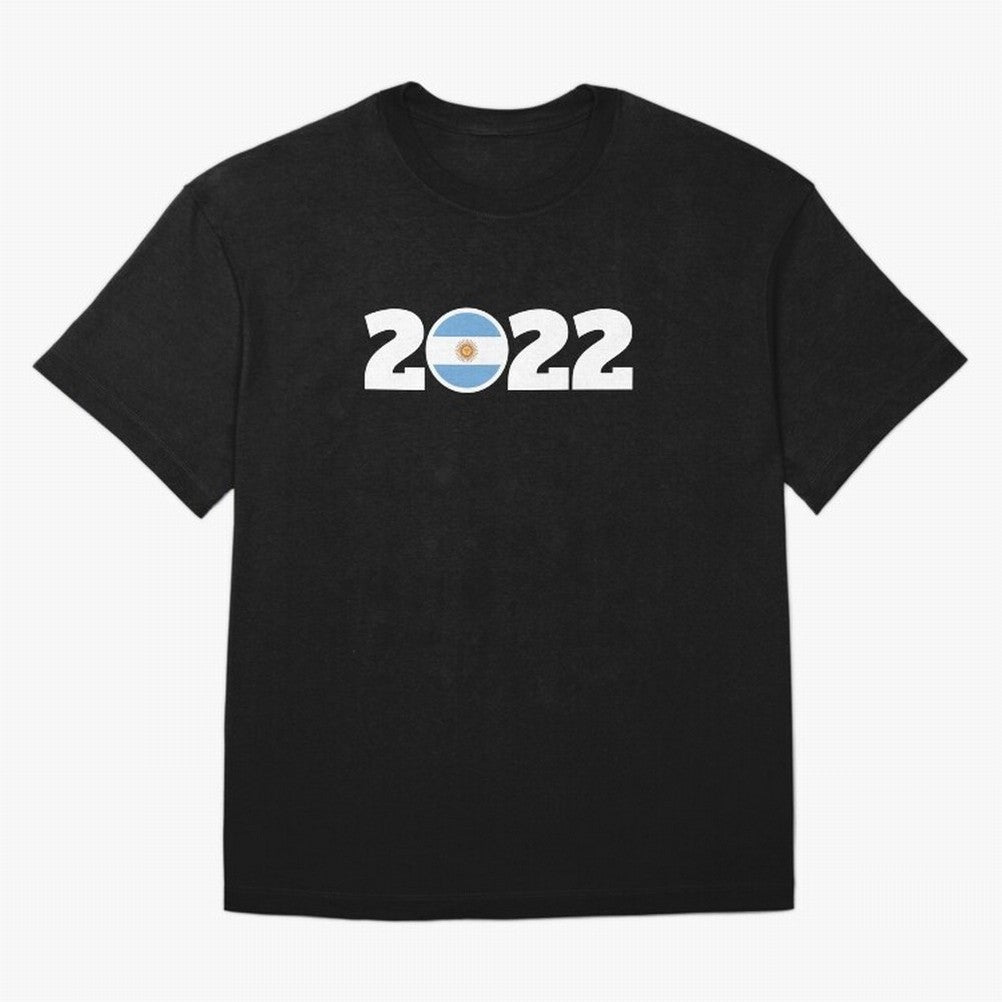 Argentina 2022 World Champions Three Stars Oversized T-Shirt Support the Legends of FIFA World Cup 2026 Group Stage for Fans of Messi and Germany, Bringing Vintage Soccer Flavor, Modern Football Stars, National Flags and Final Night Emotion;
