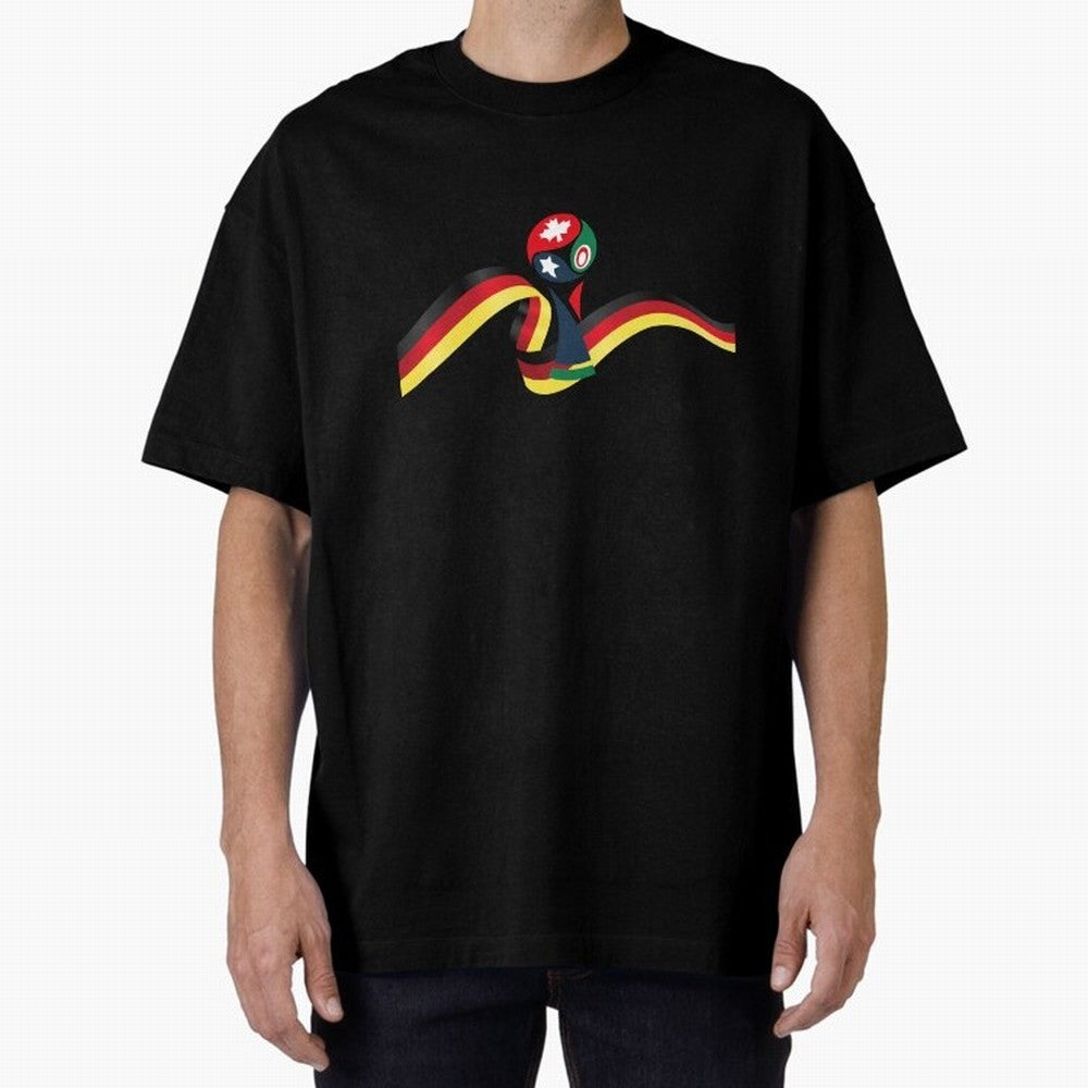 World Cup 2026 Team Germany Oversized T-Shirt Step into FIFA World Cup 2026 Group Stage Filled with Mbappe and Neymar, Spain Energy, Classic Soccer Heritage, Championship Pressure, Fan Loyalty and International Pride; Great for Supporters Who Love